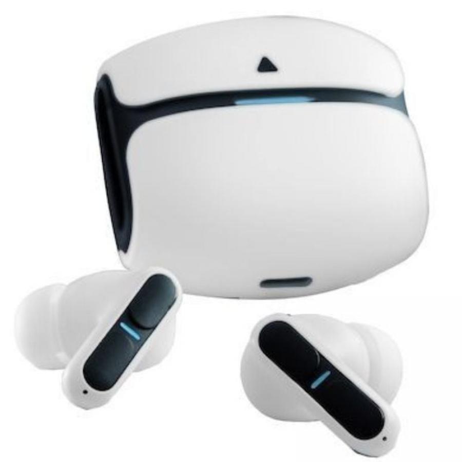 Auriculares Bluetooth Leotec TWS Gaming Nebula Fit con estuche de carga/ Autonomía 7.5h/ Blancos