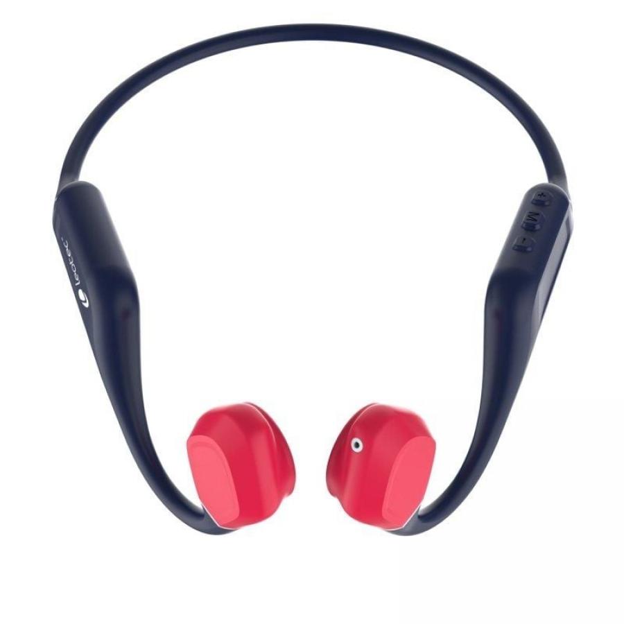 Auriculares Inalámbricos Deportivos de Conducción Ósea Leotec Osea Kuri/ con Micrófono/ Bluetooth/ Azules y Rojos