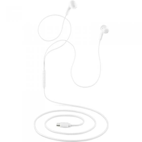 Auriculares Intrauditivos NGS Cross Glide/ con Micrófono/ USB Tipo-C/ Blancos