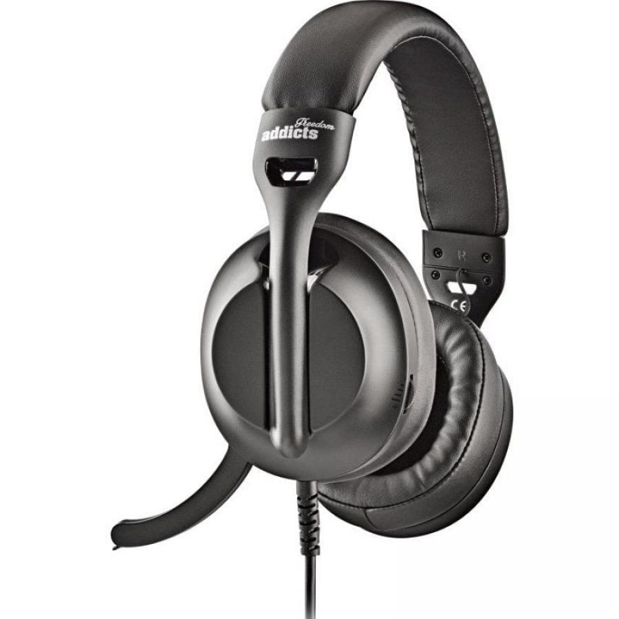 Auriculares NGS VOX805 USB-C/ con Micrófono/ USB Tipo-C/ Negros