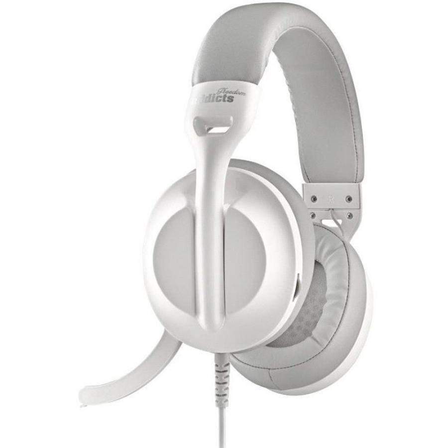 Auriculares NGS VOX805 USB-C/ con Micrófono/ USB Tipo-C/ Blancos