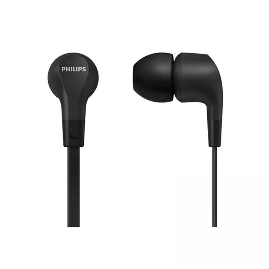 Auriculares Intrauditivos Philips TAE1105/ Jack 3.5/ Negros