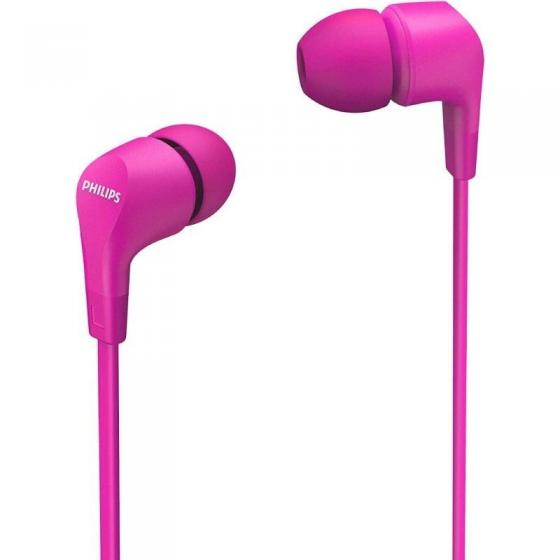 Auriculares Intrauditivos Philips TAE1105PK con Micrófono Jack 3.5 Rosas