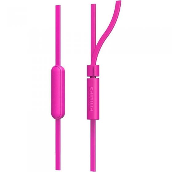 Auriculares Intrauditivos Philips TAE1105PK/ con Micrófono/ Jack 3.5/ Rosas
