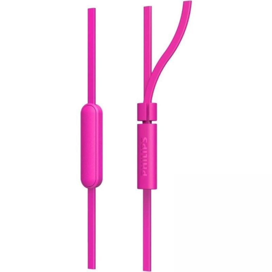 Auriculares Intrauditivos Philips TAE1105PK/ con Micrófono/ Jack 3.5/ Rosas