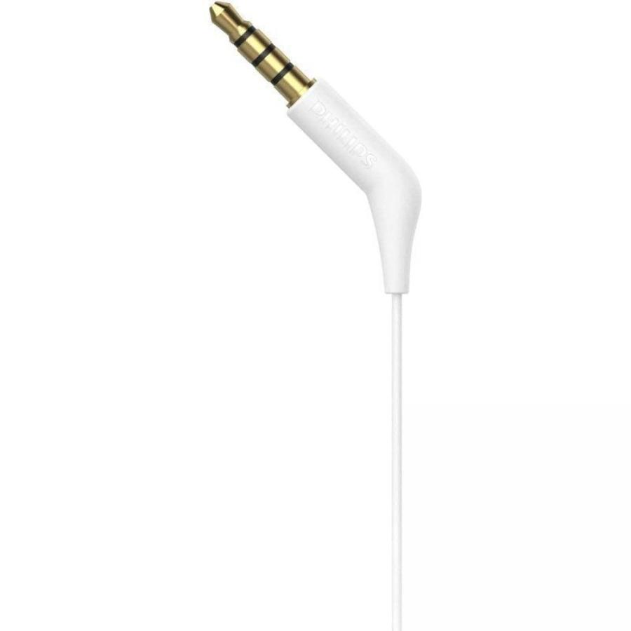 Auriculares Intrauditivos Philips TAE1105WT/ con Micrófono/ Jack 3.5/ Blancos