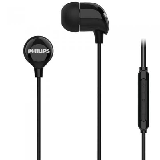 Auriculares Intrauditivos Philips SHE1405BKS/27/ con Micrófono/ USB Tipo-C/ Negros