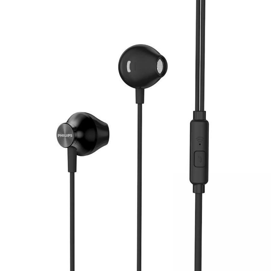 Auriculares Intrauditivos con micrófono Philips TAUE101BK/00/ Jack 3.5/ Negros