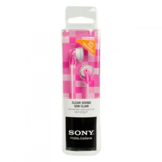 Auriculares Intrauditivos Sony MDR-E9LP/ Jack 3.5/ Rosas