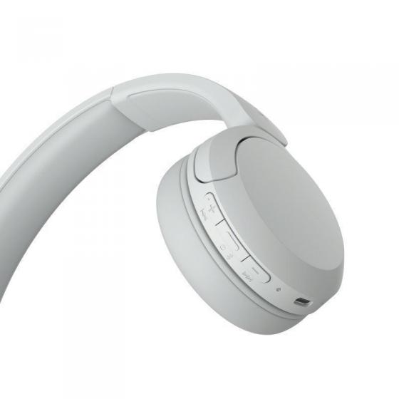 Auriculares Inalámbricos Sony WH-CH520/ con Micrófono/ Bluetooth/ Blancos