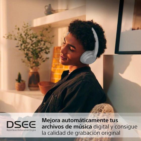 Auriculares Inalámbricos Sony WH-CH720N/ con Micrófono/ Bluetooth/ Blancos