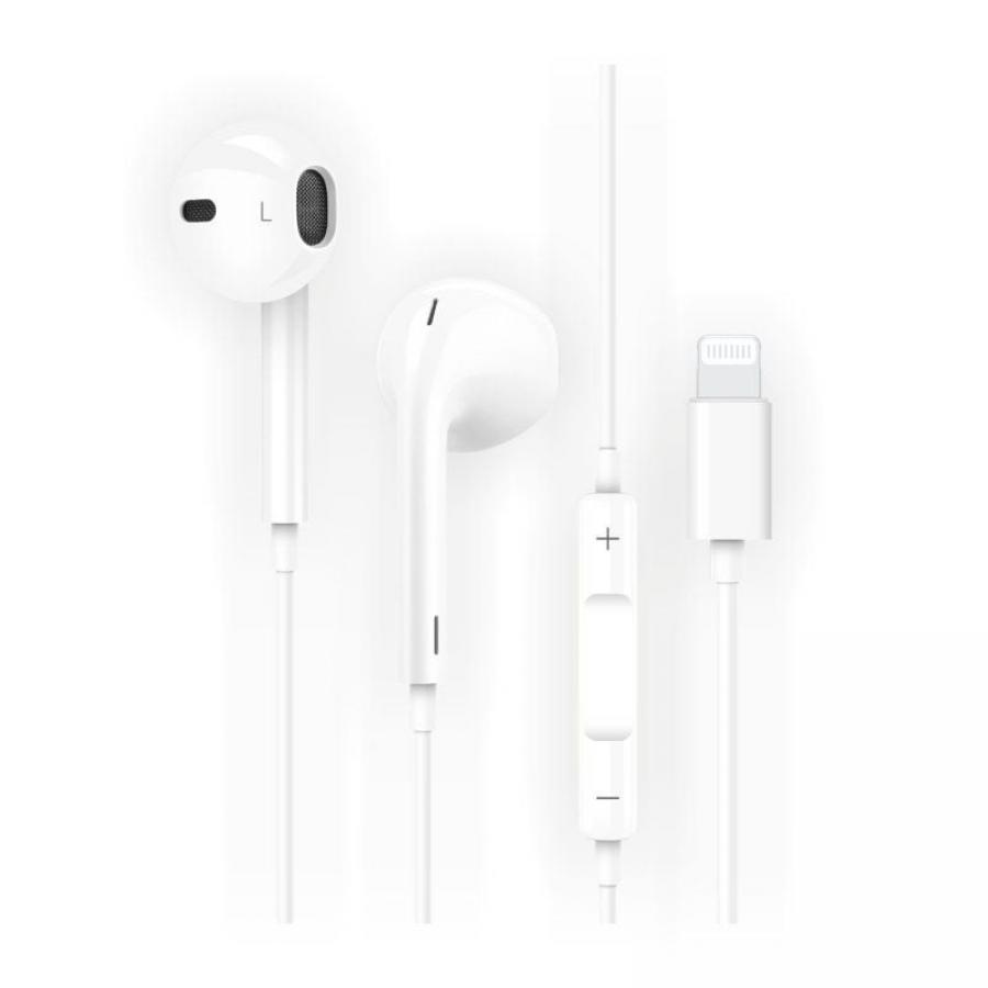 Auriculares Intrauditivos Tech One Tech earTECH HIP TEC1201/ con Micrófono/ Lightning/ Blancos
