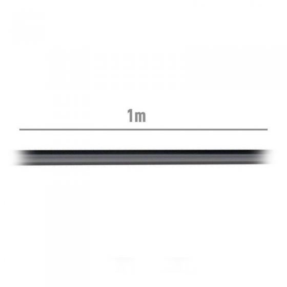 Cable USB 2.0 Impresora Aisens A107-0053/ USB Tipo-C Macho - USB Tipo-B Macho/ 480Mbps/ 1m/ Negro