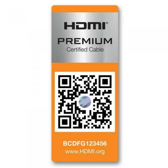 Cable HDMI 2.0 4K Aisens A120-0118/ HDMI Macho - HDMI Macho/ 50cm/ Certificado/ Negro