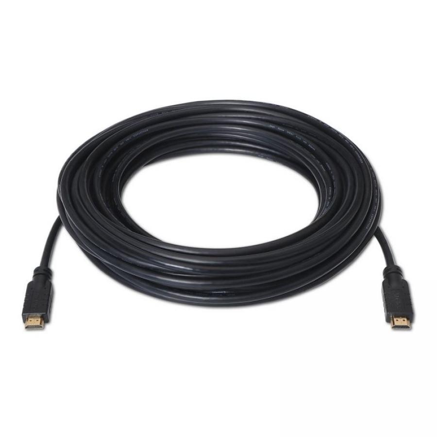 Cable HDMI 2.0 4K Aisens A120-0373/ HDMI Macho - HDMI Macho/ 15m/ Negro
