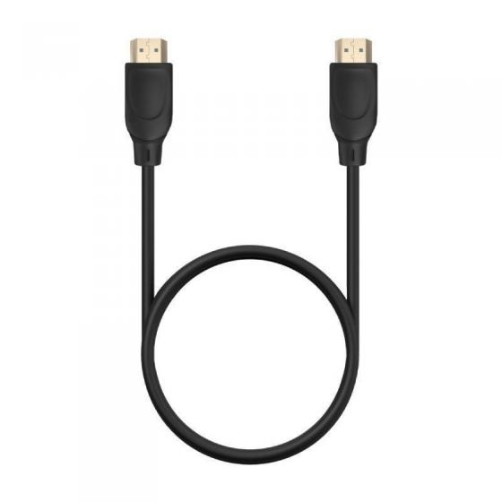 Cable HDMI 2.0 4K Aisens A120-0722/ HDMI Macho - HDMI Macho/ 1m/ Negro