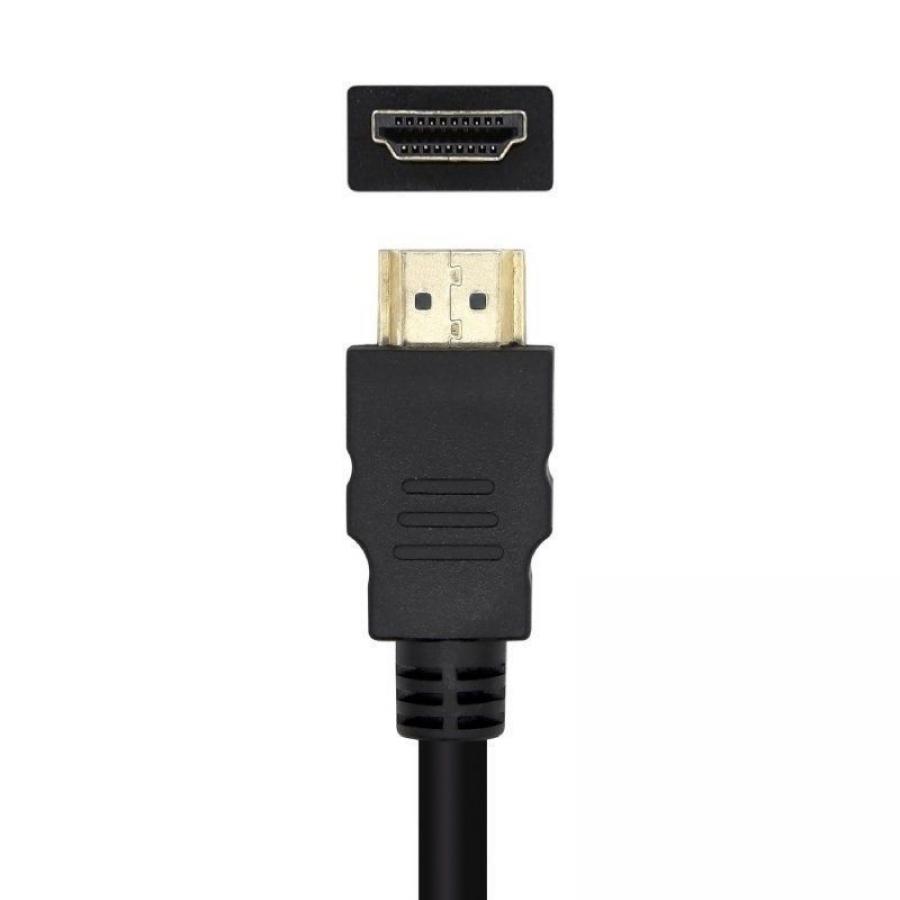 Cable Conversor Aisens A125-0459/ DisplayPort Macho - HDMI Macho/ Hasta 5W/ 2300Mbps /1m/ Negro