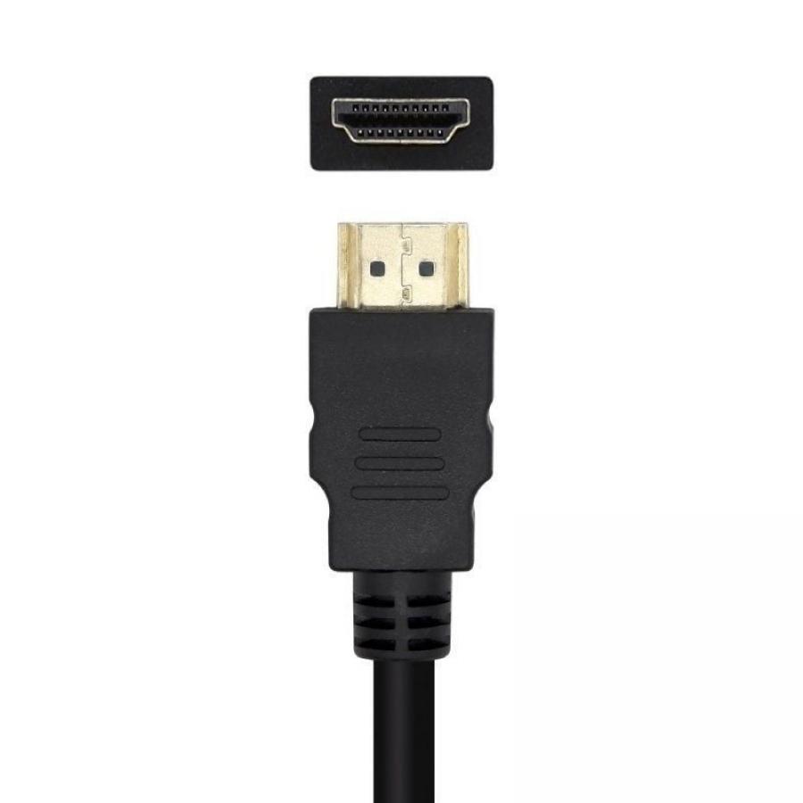 Cable Conversor Aisens A125-0461/ DisplayPort Macho - HDMI Macho/ Hasta 5W/ 2300Mbps/ 5m/ Negro