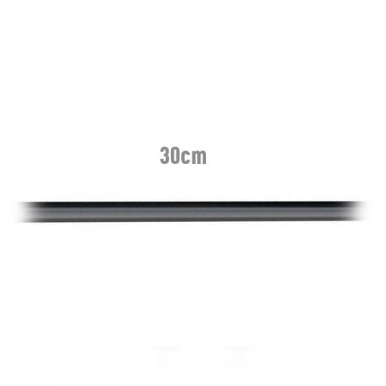 Cable Estéreo Aisens A128-0141/ Jack 3.5 Macho - Jack 3.5 Macho/ Hasta 0.1W/ 30cm/ Negro