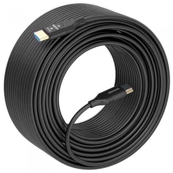 Cable HDMI 2.1 AOC 8K Aisens A153-0934/ HDMI Macho - HDMI Macho/ 15m/ Negro
