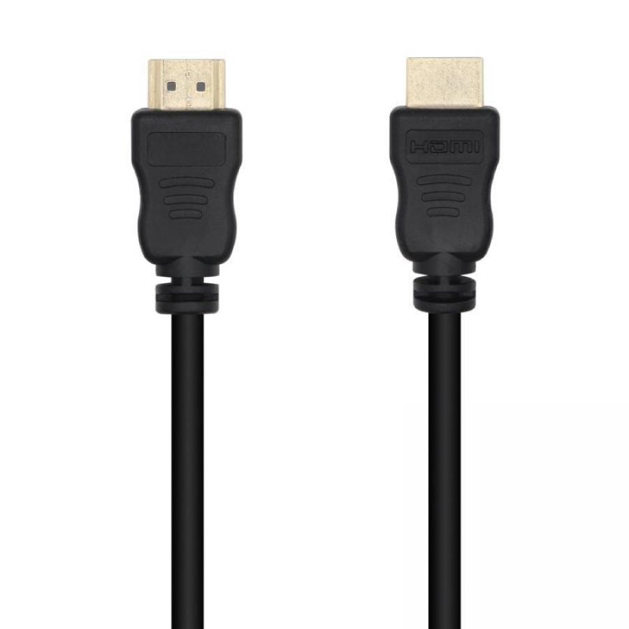 Cable HDMI 1.4 14+1 CCS Aisens A119-0528/ HDMI Macho - HDMI Macho/ 1m/ Negro