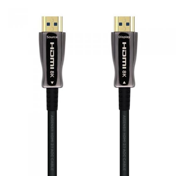 Cable HDMI 2.1 AOC 8K Aisens A153-0519/ HDMI Macho - HDMI Macho/ 30m/ Negro