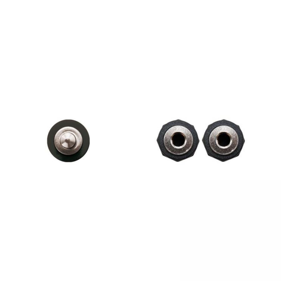 Cable Estéreo Nanocable 10.24.1200/ Jack 3.5 Macho - 2x Jack 3.5 Hembra/ 15cm/ Negro