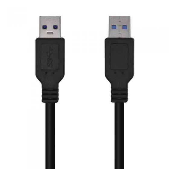 Cable USB 3.0 Aisens A105-0446 USB Macho - USB Macho 1m Negro