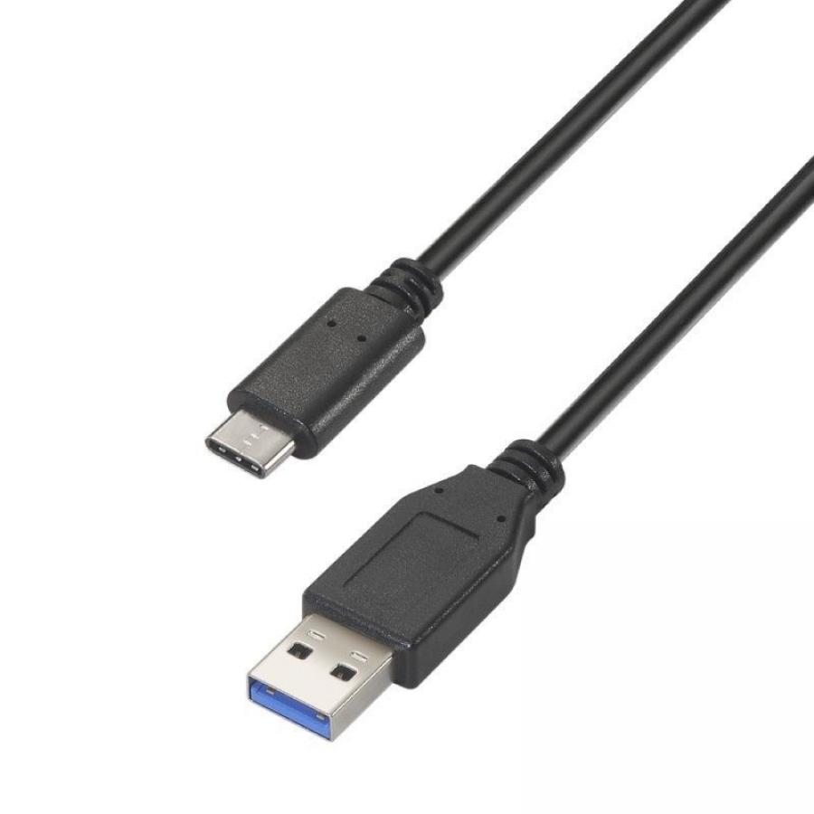 Cable USB 3.1 Tipo-C Aisens A107-0450/ USB Tipo-C Macho - USB Macho/ 10Gbps/ 1.5m/ Negro