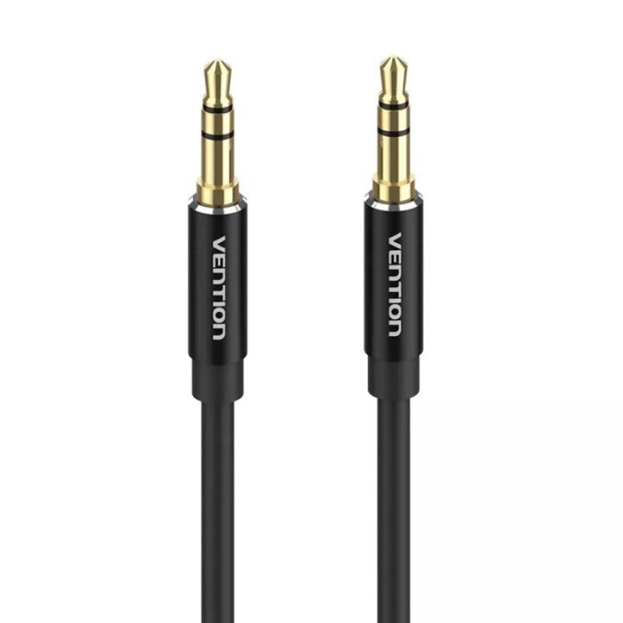 Cable Estéreo Vention BAXBD/ Jack 3.5 Macho - Jack 3.5 Macho/ 50cm/ Negro