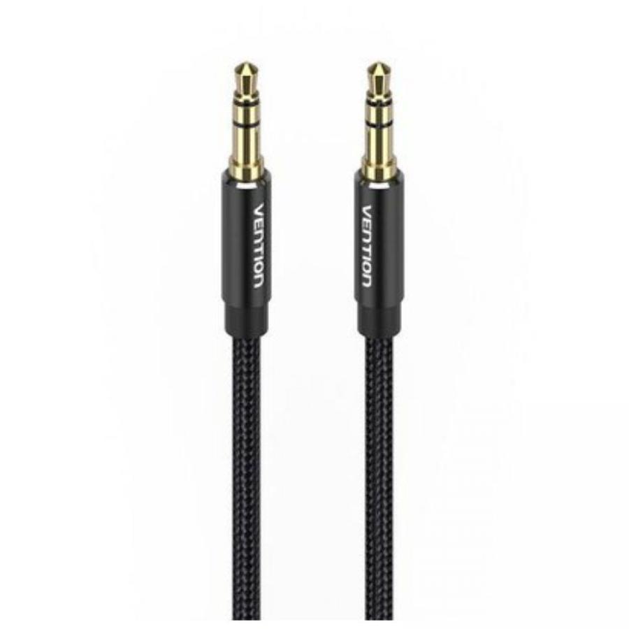 Cable Estéreo Vention BAWBJ/ Jack 3.5 Macho - Jack 3.5 Macho/ 5m/ Negro