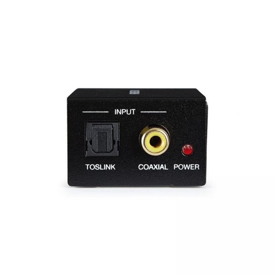 Convertidor de Audio Fonestar FO-37DA/ Entrada Toslink y RCA/ Salida 2x RCA