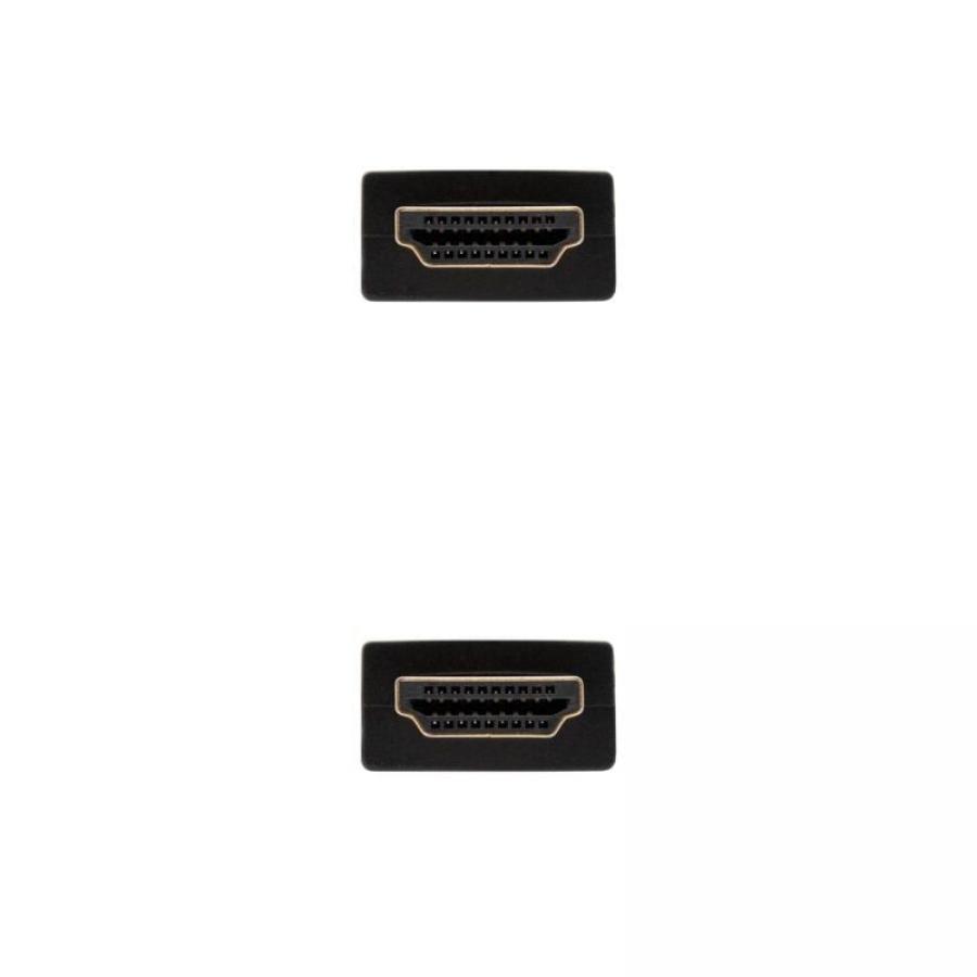 Cable HDMI 1.4 Nanocable 10.15.1703/ HDMI Macho - HDMI Macho/ 3m/ Negro