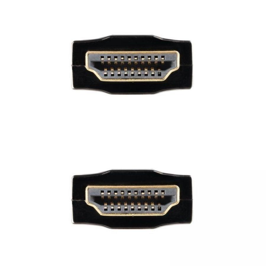 Cable HDMI 2.0 4K AOC Nanocable 10.15.2020/ HDMI Macho - HDMI Macho/ 20m/ Negro