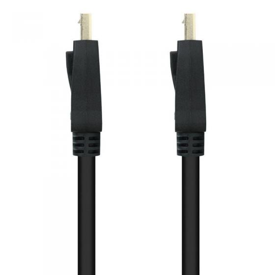 Cable DisplayPort Nanocable 10.15.2602/ DisplayPort Macho - DisplayPort Macho/ 2m/ Negro