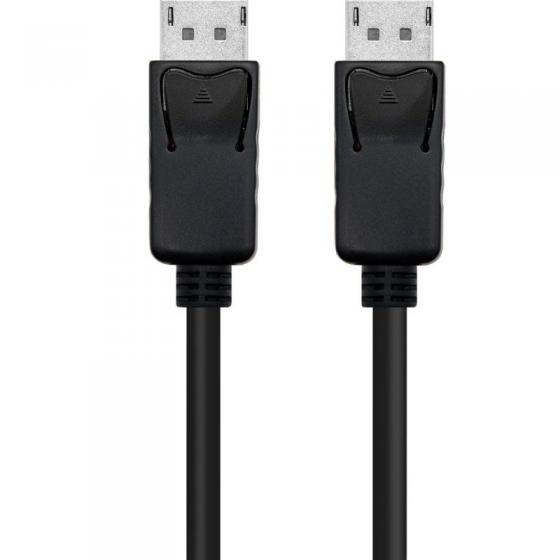 Cable DisplayPort 1.4 8K Nanocable 10.15.2802/ DisplayPort Macho - DisplayPort Macho/ 2m/ Certificado/ Negro
