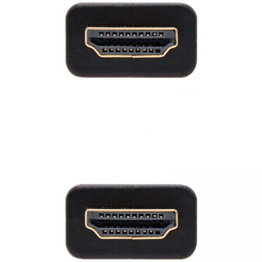 Cable HDMI 2.0 4K Nanocable 10.15.3705/ HDMI Macho - HDMI Macho/ 5m/ Negro/ Azul