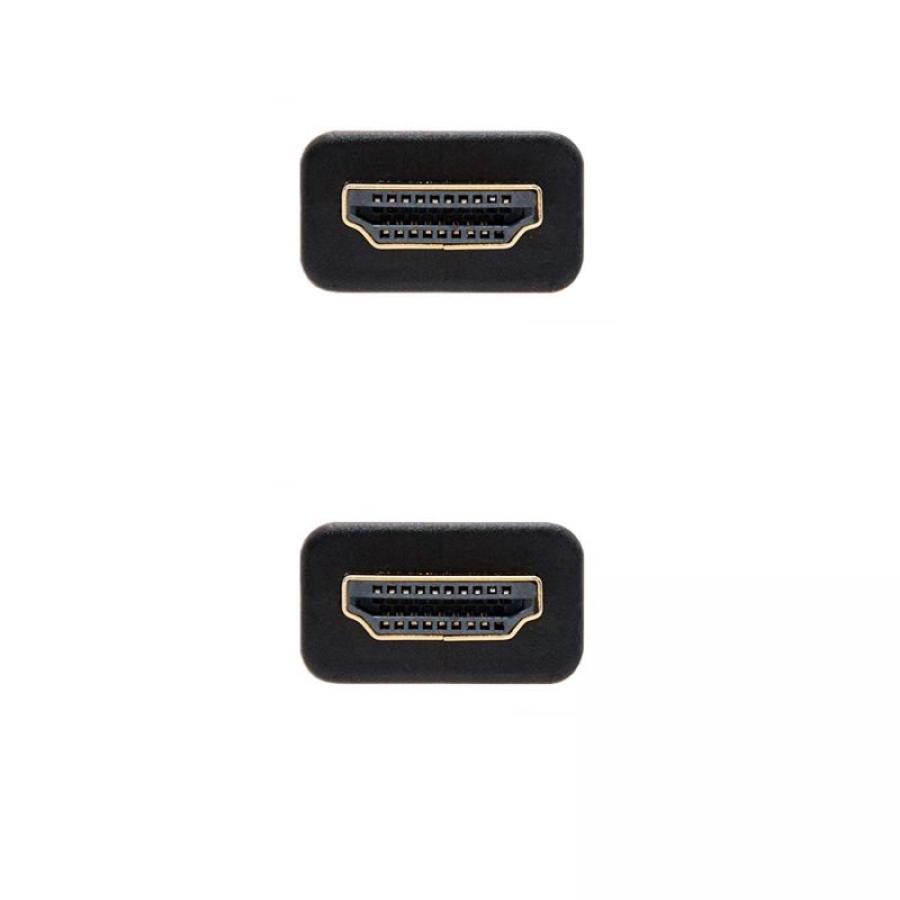 Cable HDMI 2.0 4K Nanocable 10.15.3707/ HDMI Macho - HDMI Macho/ 7m/ Negro/ Azul