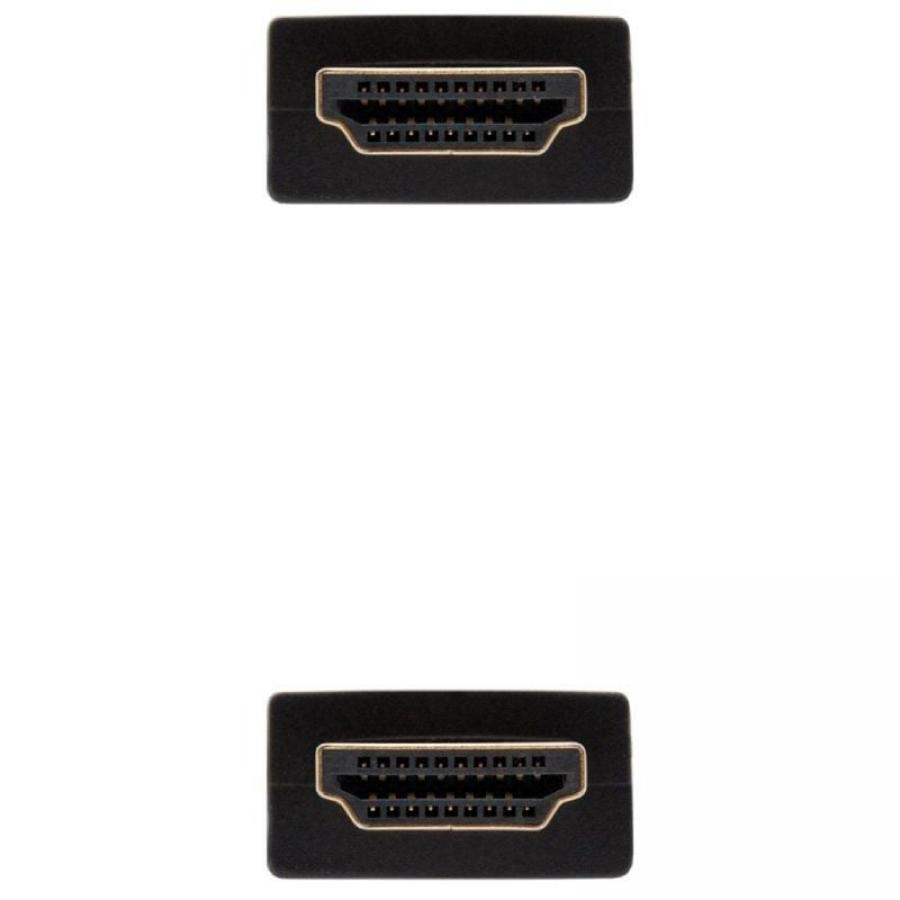 Cable HDMI 2.0 4K Nanocable 10.15.3810/ HDMI Macho - HDMI Macho/ 10m/ Negro