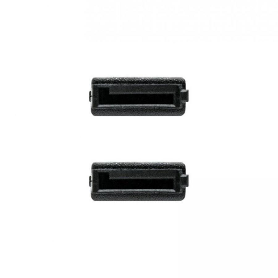 Cable SATA Nanocable 10.18.0101-OEM/ SATA Hembra - SATA Hembra/ 50cm/ Rojo
