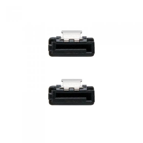 Cable SATA III Nanocable 10.18.1001-BK/ 50cm/ Negro