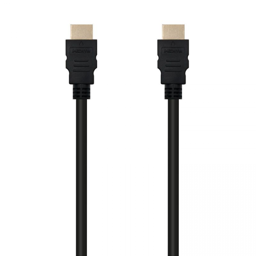 Cable HDMI 1.4 Nanocable 10.15.1707/ HDMI Macho - HDMI Macho/ 7m/ Negro
