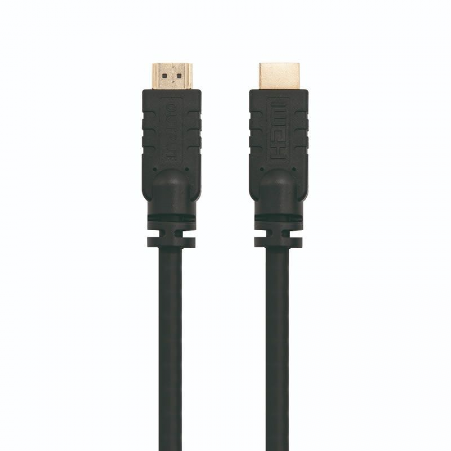 Cable HDMI 1.4 Nanocable 10.15.1815/ HDMI Macho - HDMI Macho/ 15m/ Negro