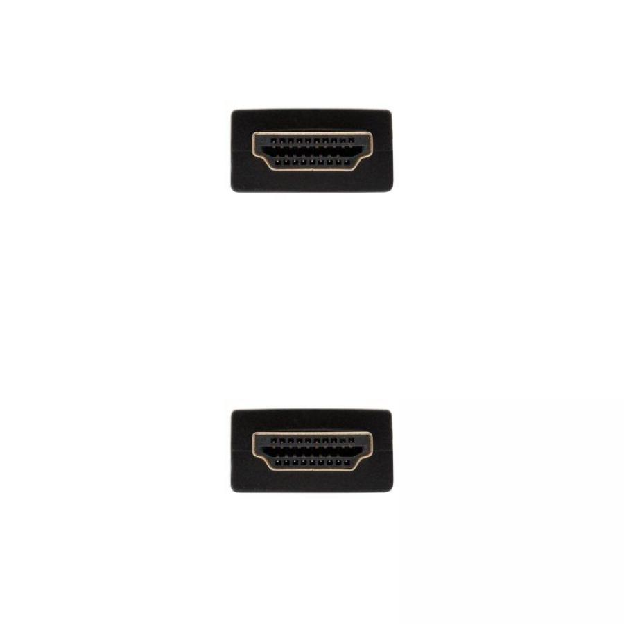 Cable HDMI 1.4 Nanocable 10.15.1700/ HDMI Macho - HDMI Macho/ 1m/ Negro