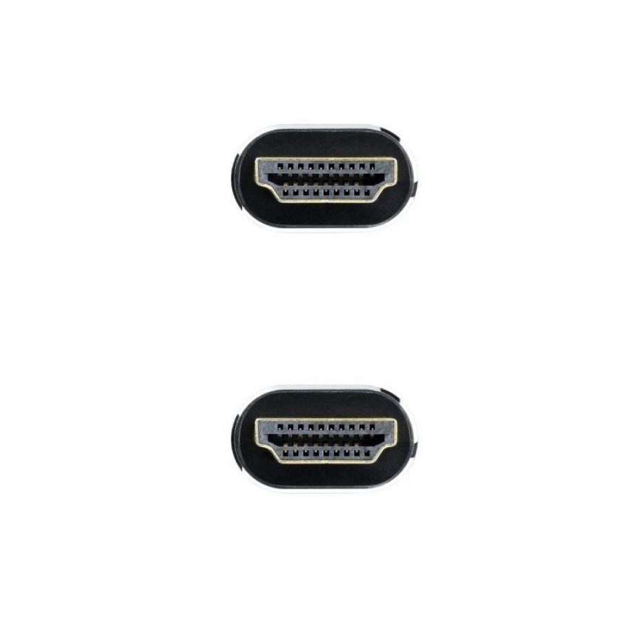 Cable HDMI Nanocable 10.15.8003/ HDMI Macho - HDMI Macho/ 3m/ Negro