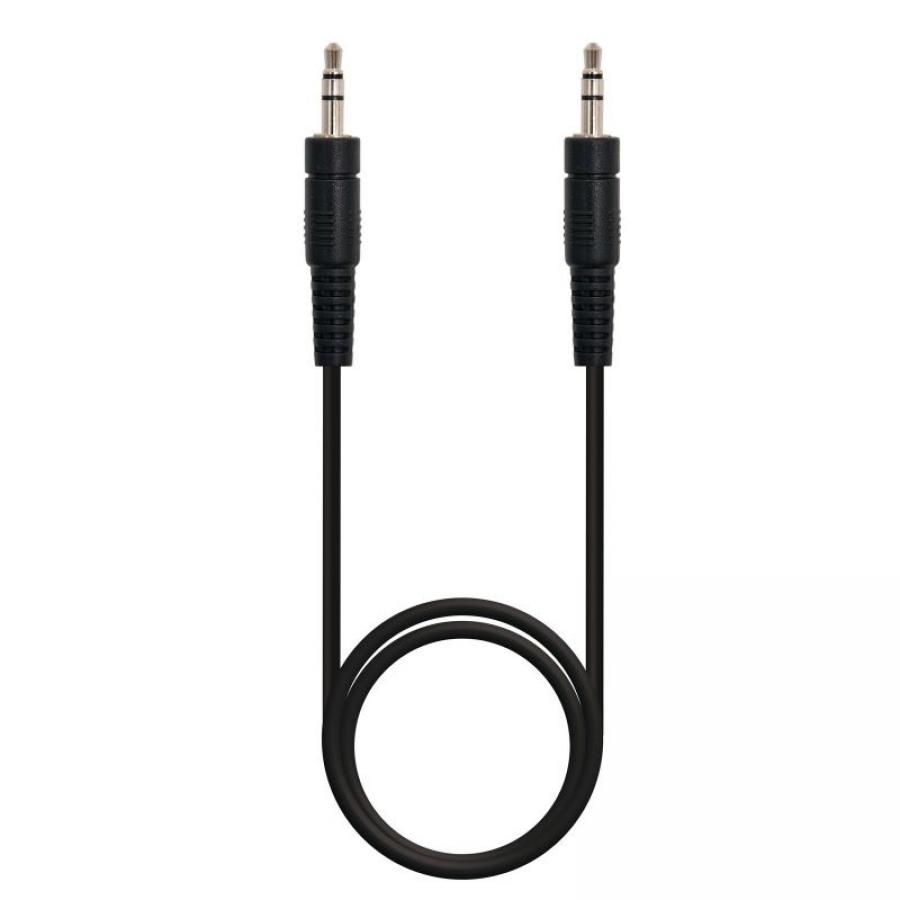 Conversor Nanocable 10.16.2001-BK/ HDMI Macho - VGA Hembra/ Jack 3.5 Hembra/ 10cm/ Negro