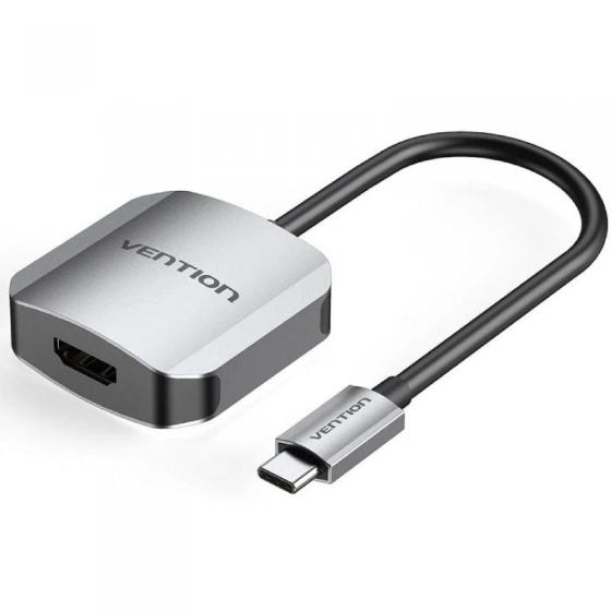 Conversor Vention TDEHB/ USB Tipo-C Macho - HDMI Hembra/ 15cm/ Plata