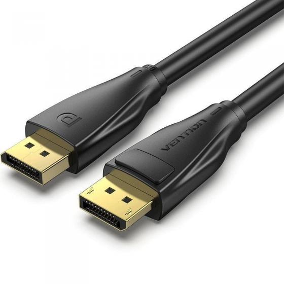 Cable DisplayPort 1.4 8K Vention HCDBL/ DisplayPort Macho - DisplayPort Macho/ 10m/ Negro