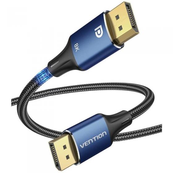 Cable DisplayPort 1.4 8K Vention HCELG/ DisplayPort Macho - DisplayPort Macho/ 1.5m/ Azul