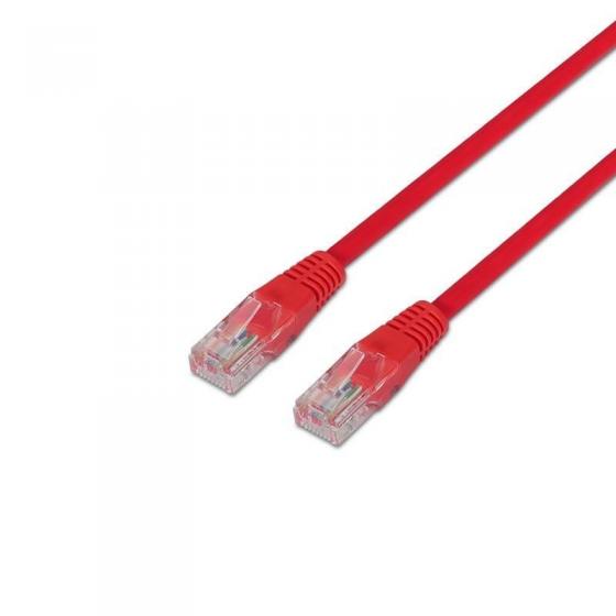 Cable de Red RJ45 UTP Aisens A135-0238 Cat.6 1m Rojo